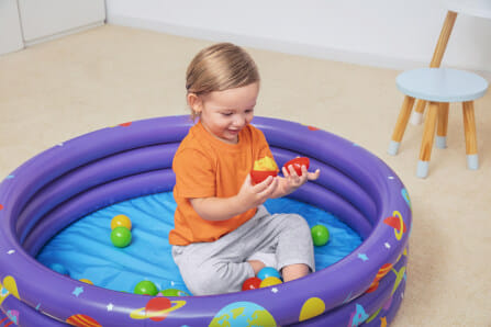 สระน้ำ BESTWAY 52466 ขนาด 1.02M X H25CM INTERGALACTIC SURPRISE BALL PIT_4