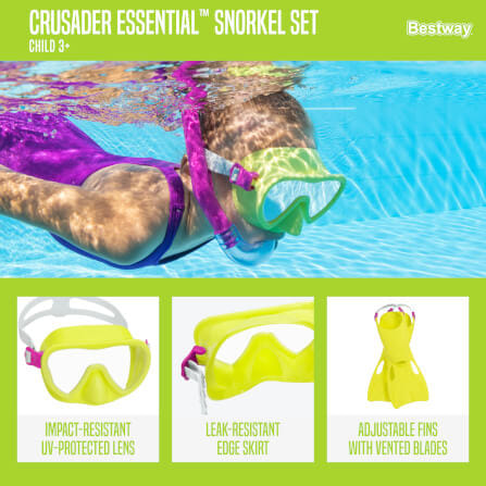 หน้ากากดำน้ำ BESTWAY ลาย CRUSADER ESSENTIAL_6