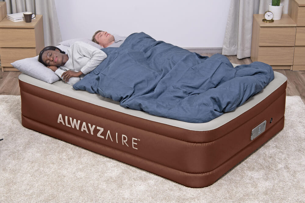 ที่นอนเป่าลม Bestway AlwayzAire Fortech Airbed Queen Built-in Comfort Pump 2.03m x 1.52m x 51cm