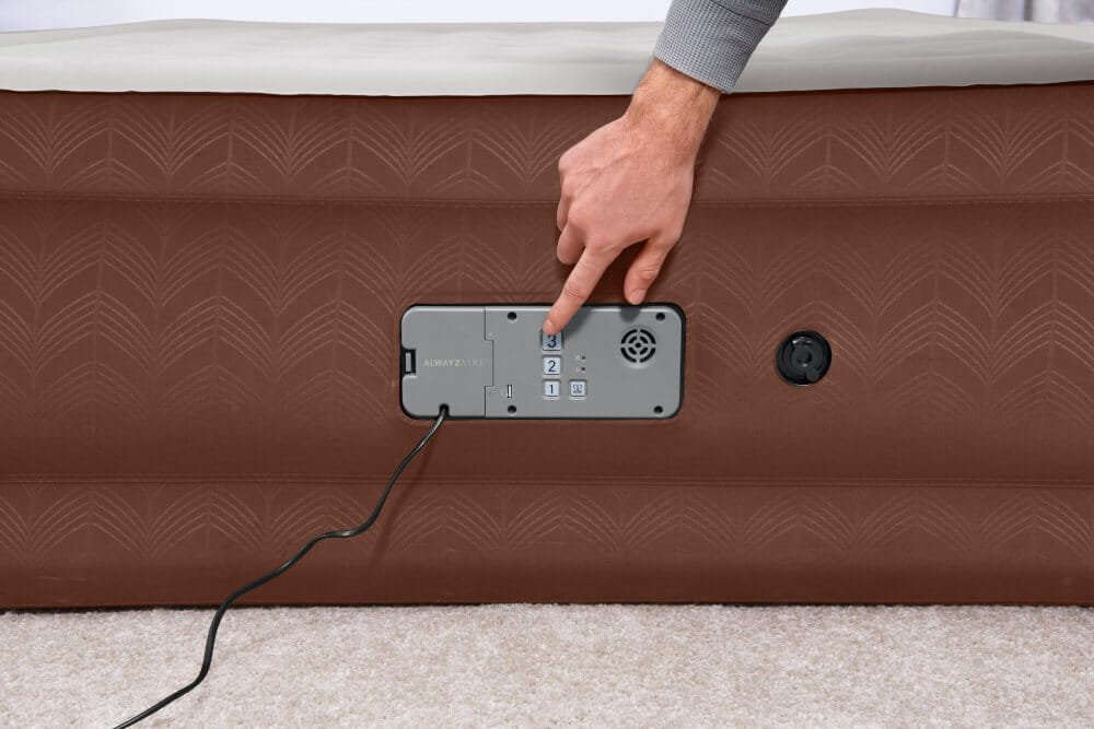 ที่นอนเป่าลม Bestway AlwayzAire Fortech Airbed Queen Built-in Comfort Pump 2.03m x 1.52m x 51cm
