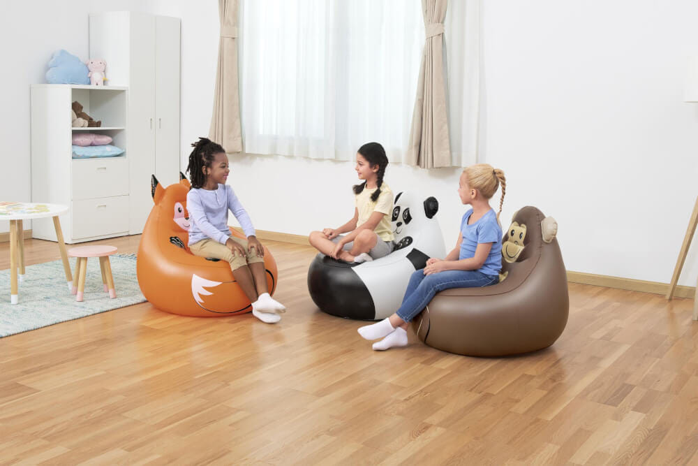 โซฟาเป่าลม  Bestway 75116 COZY CRITTERS ขนาด 72 x 72 ซม.