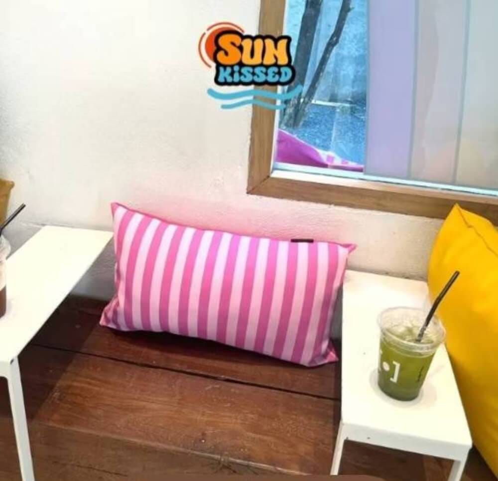 หมอนพิง Nunta Leather รุ่น Sunkissed Size: 15x15 นิ้ว สีเขียวเข้ม-เขียวอ่อน_7