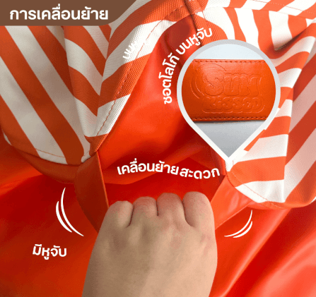 บีนแบค ทรงหยดน้ำ Nunta Leather รุ่น Sunkissed Size: XL 110x110cm สีดำ-เทา_8