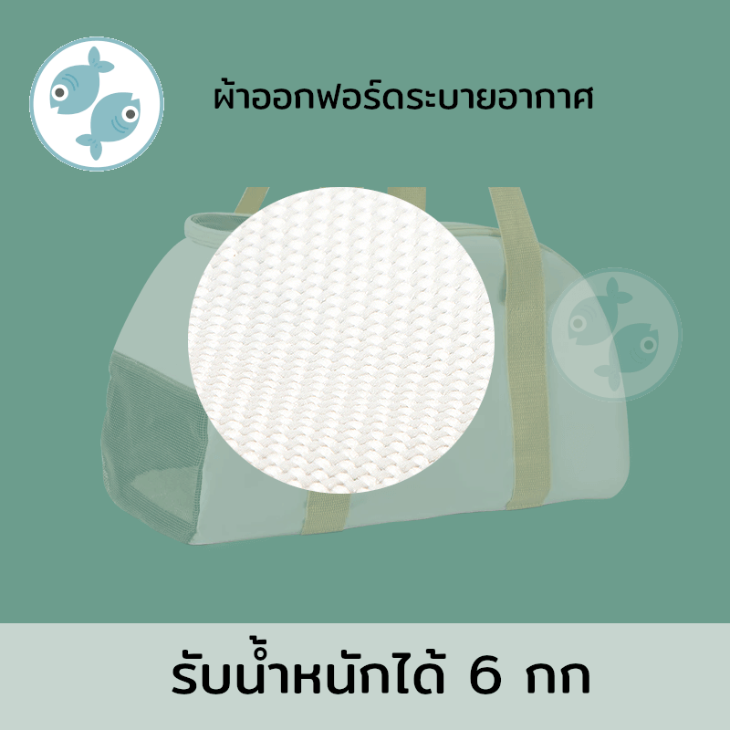 กระเป๋าใส่สัตว์เลี้ยง PLATWO รุ่น ออกฟอร์ด - สีครีม_3