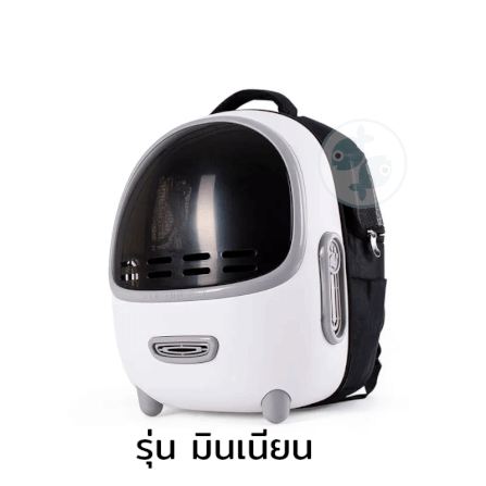 กระเป๋าใส่สัตว์เลี้ยง Platwo รุ่น มินเนียน สีขาว_1