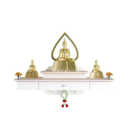 หิ้งพระติดผนังโมเดิร์น Tippimaan รุ่น 80
