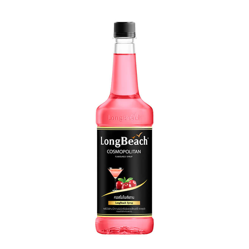 น้ำเชื่อม ลองบีชไซรัป กลิ่น คอสโมโพลิแทน ขนาด 740ML._0