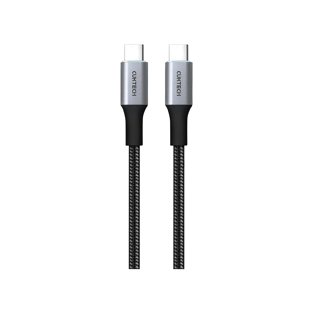 สายชาร์จเร็ว CUKTECH รุ่น CMC610 USB-C to USB-C 6A 240W สีดำ (รองรับชาร์จเร็ว PD3.1)