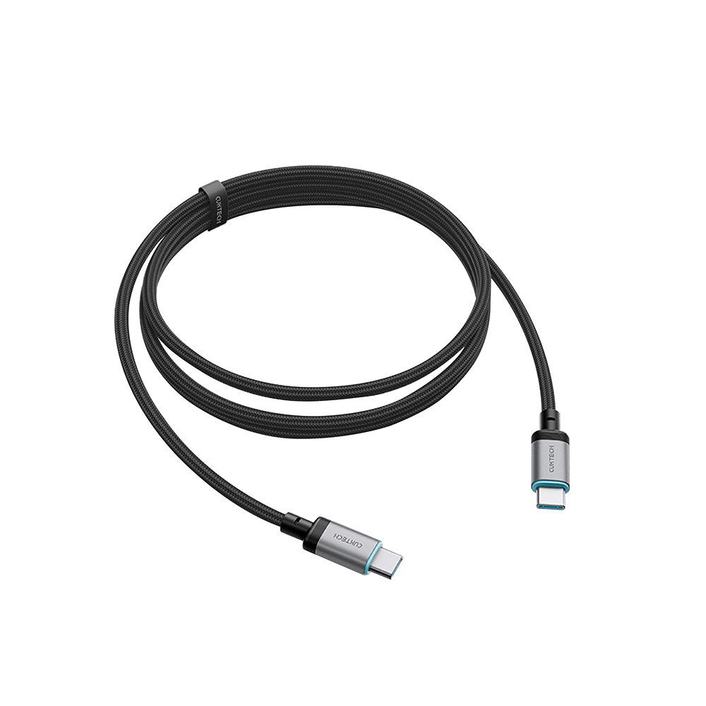 สายชาร์จเร็ว CUKTECH รุ่น CTC615W 6A 240W USB-C ยาว 1.5 ม. สีดำ (รองรับการชาร์จ PD3.1)_0