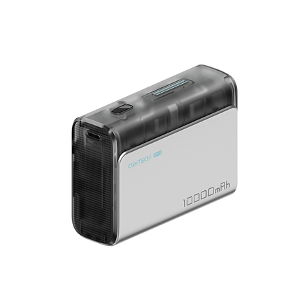 แบตเตอรี่สำรอง CUKTECH AURA PB100S 10000 MAH สีดำ จ่ายไฟสูงสุด 33W มาตรฐาน CCC