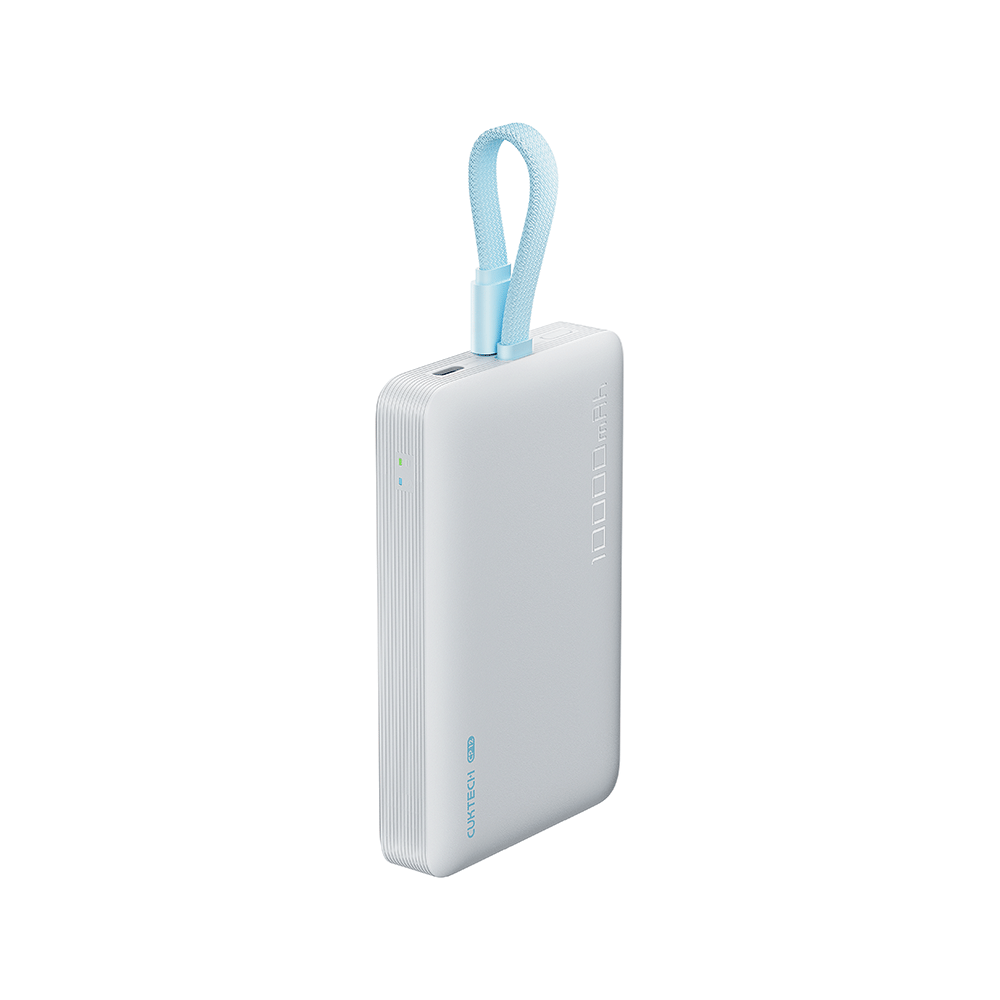 แบตเตอรี่สำรอง CUKTECH AURA WPB100L 10000 MAH สีขาว_0