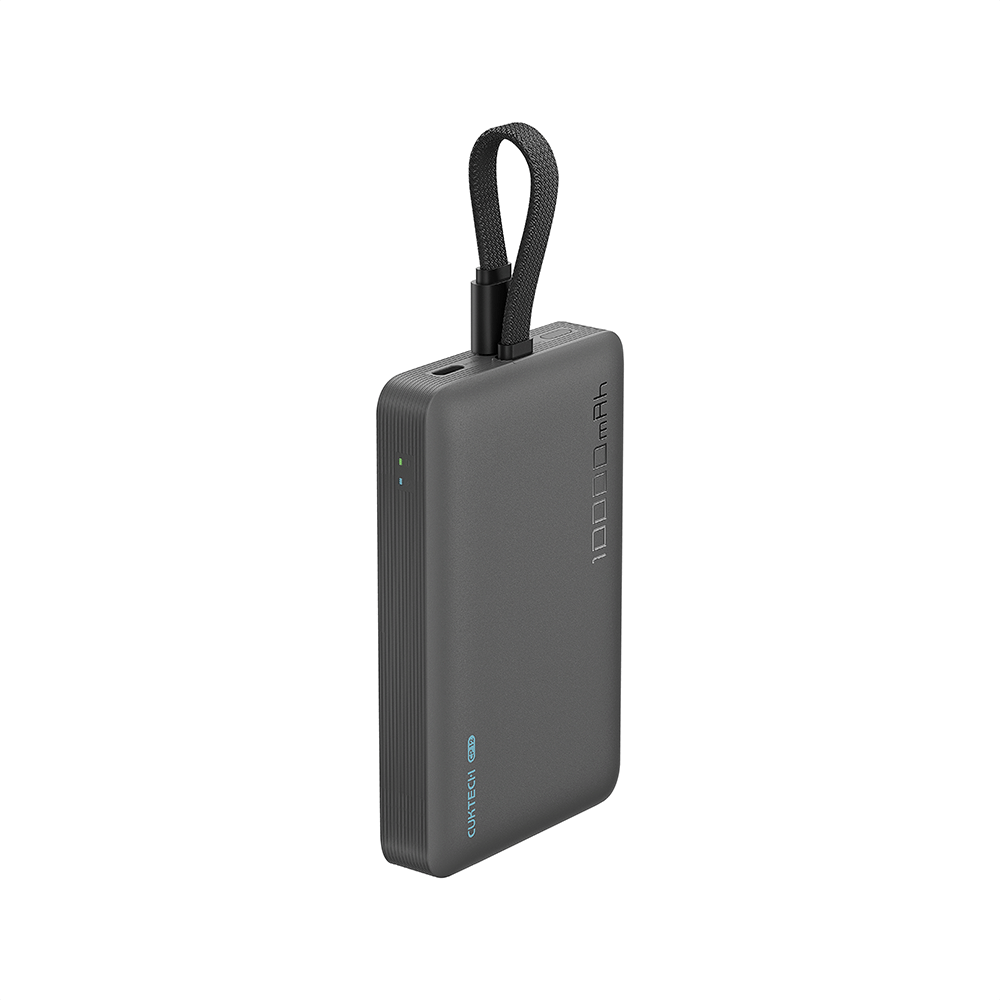 แบตเตอรี่สำรอง CUKTECH AURA WPB100L 10000 MAH สีดำ_0