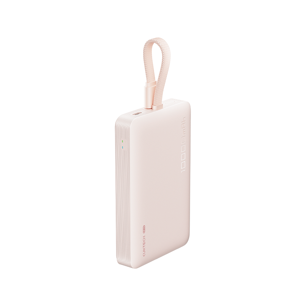แบตเตอรี่สำรอง CUKTECH AURA WPB100L 10000 MAH สีชมพู_0