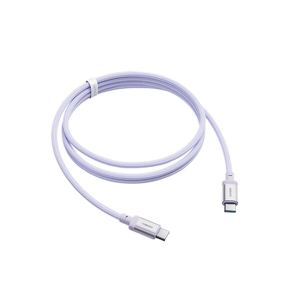 สายชาร์จเร็ว CUKTECH รุ่น CTC615W 6A 240W USB-C ยาว 1.5 ม. สีม่วง (รองรับการชาร์จ PD3.1)_0