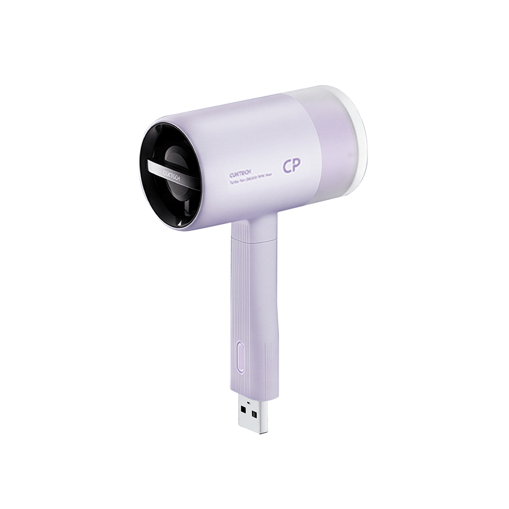 พัดลมเจ็ทพกพา CUKTECH BF01 สีม่วง แบบ USB-A_0