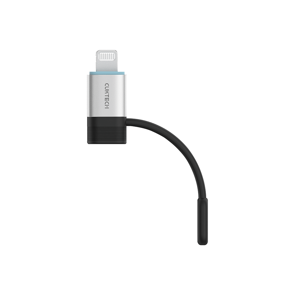 อะแดปเตอร์ CUKTECH CTL301 USB-C TO LIGHTNING  สีดำ ผ่านมาตรฐาน MFI_0