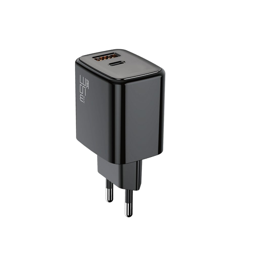 หัวชาร์จ 35W ZTEC ZA352 รองรับเทคโนโลยีชาร์จด่วน PD ขาปลั๊กไทย ได้รับมาตรฐาน มอก._0