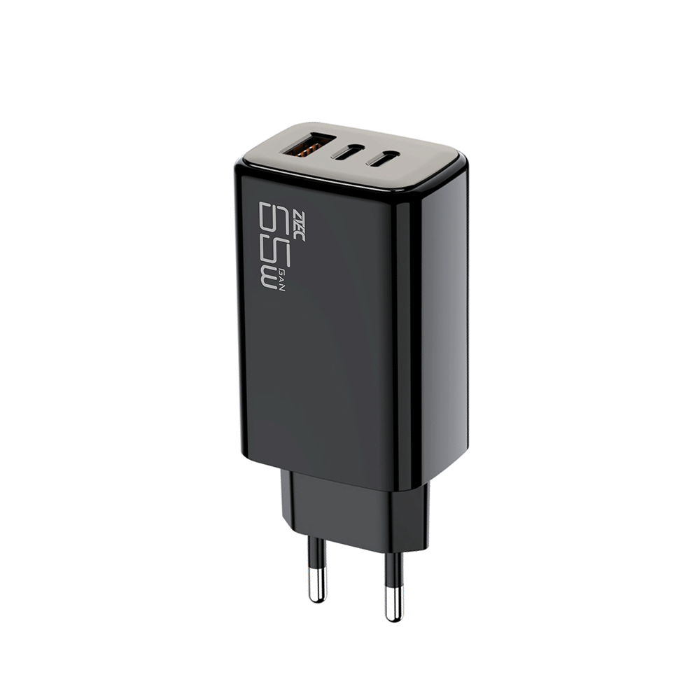 หัวชาร์จ 65W ZTEC ZA652 รองรับเทคโนโลยีชาร์จด่วน PD ขาปลั๊กไทย ได้รับมาตรฐาน มอก._0