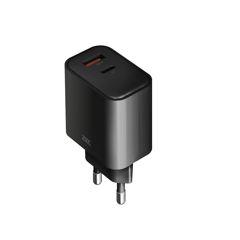 หัวชาร์จเร็ว ZTEC ZA453 GAN 45W  รองรับเทคโนโลยีชาร์จเร็ว PD 3.0 (ขาปลั๊กไทย ปลอดภัย ได้รับมาตรฐาน มอก.)_0