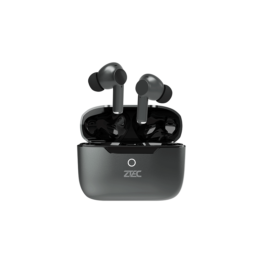 หูฟังไร้สาย ZTEC TUNE BUDS สีดำ เบสแน่น เชื่อมต่อแอพลิเคชั่นได้ แบตอึดใช้งานได้นาน_1