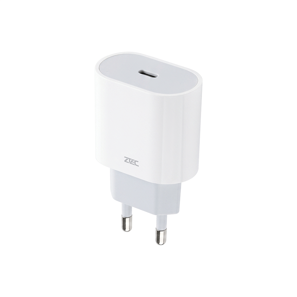 หัวชาร์จเร็ว ZTEC ZA251 GAN 25W สีขาว_0