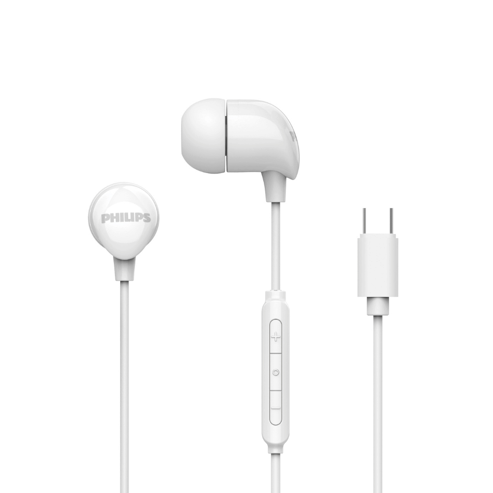 หูฟัง PHILIPS TAE2146WT/97 สาย USB-C สีขาว (2000S ซีรี่ย์)