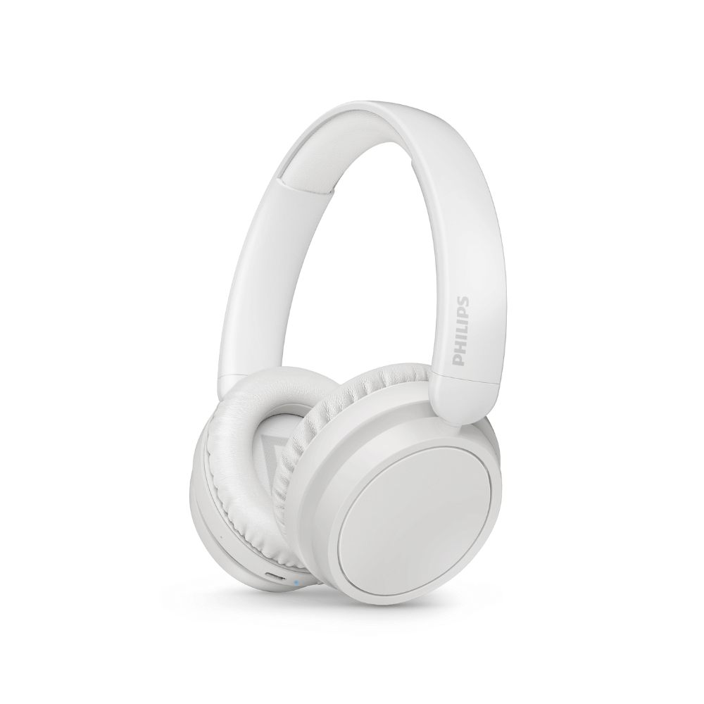 หูฟังไร้สาย PHILIPS TAH5209WT/97 ใช้งาน 65 ชั่วโมง สีขาว (5000 ซีรี่ย์)