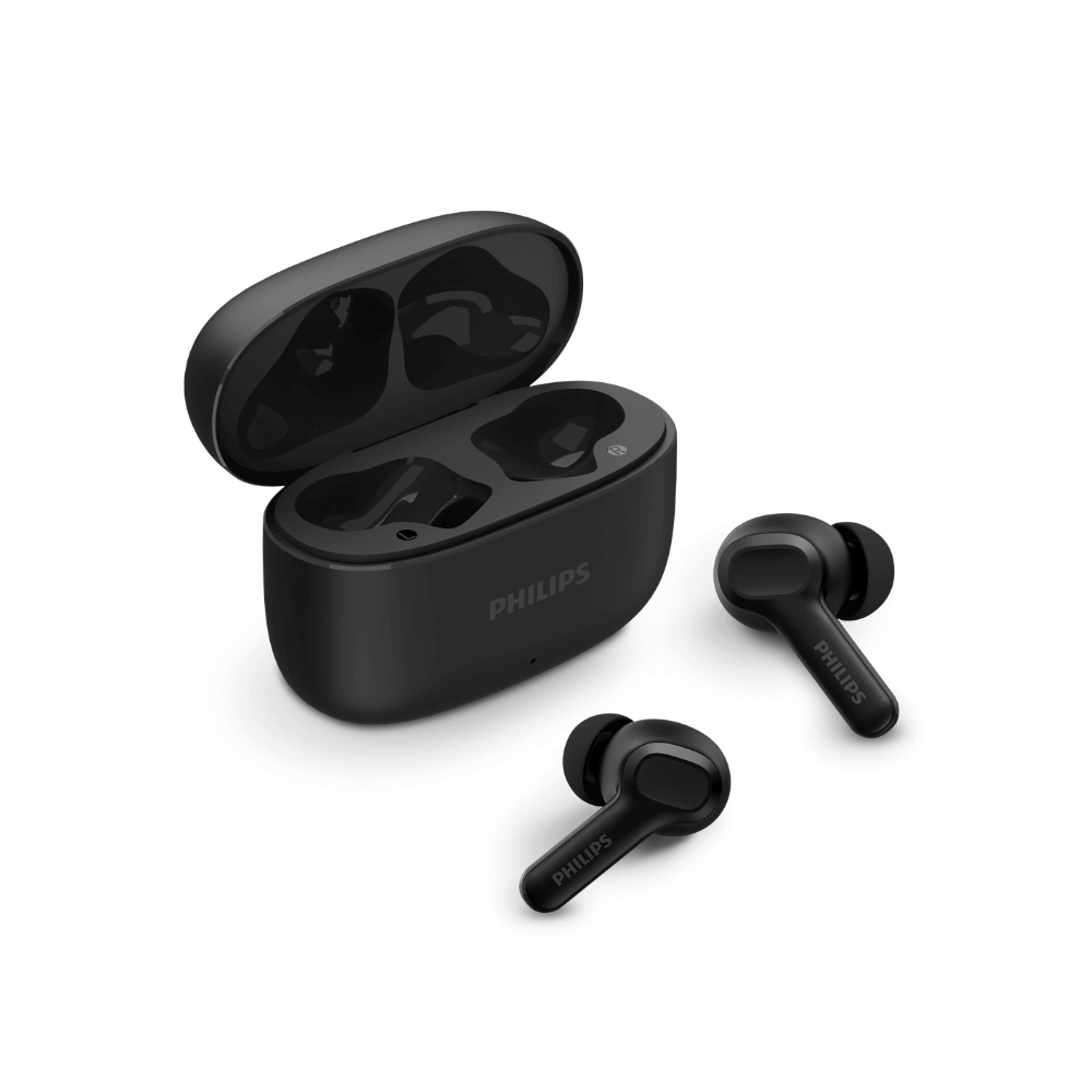 หูฟังไร้สาย PHILIPS TAT1109BK/97 บลูทูธ 5.4 ใช้งาน 24 ชั่วโมง สีดำ (1000S ซีรี่ย์)_0