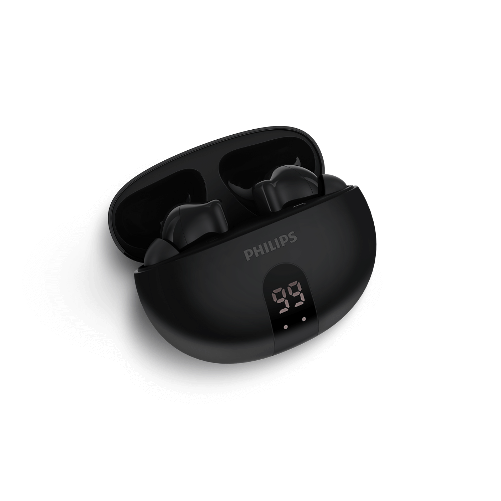 หูฟังไร้สาย PHILIPS TAT3559BK/97 บลูทูธ 5.4 ใช้งาน 20 ชั่วโมง สีดำ (3000 ซีรี่ย์) _0
