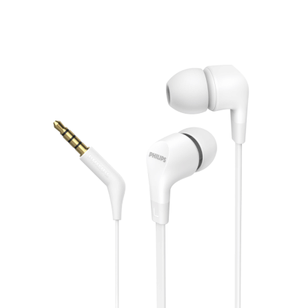 หูฟัง PHILIPS TAE1105WT/00 สาย AUX 3.5 มม. สีขาว (1000S ซีรี่ย์)_0