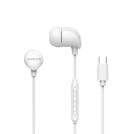 หูฟัง PHILIPS TAE2146WT/97 สาย USB-C สีขาว (2000S ซีรี่ย์)_0