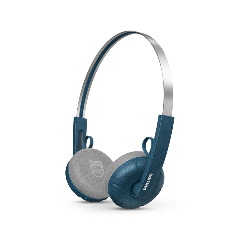 หูฟังไร้สาย PHILIPS TAH2000TL/97 ใช้งาน 26 ชั่วโมง สีฟ้า (2000 ซีรี่ย์)