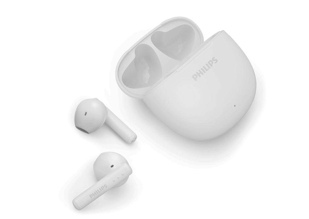 หูฟังไร้สาย PHILIPS TAT1139WT/97 BLUETOOTH 5.4 ใช้งาน 26 ชั่วโมง สีขาว