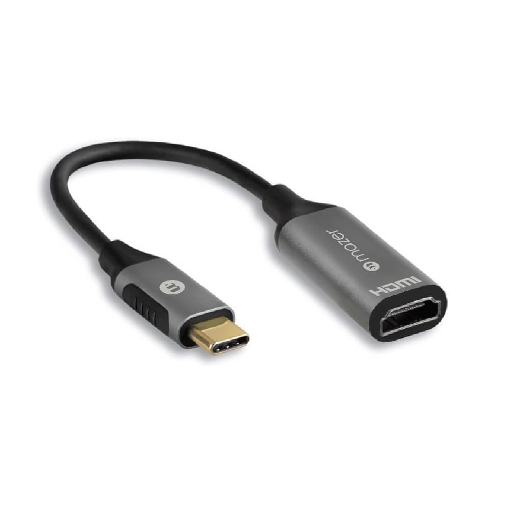 อุปกรณ์เชื่อมต่อ ยูเอสบี-ซี มีเดีย ฮับ MAZER M-USBCAL350-GY ALU USB-C TO HDMI 4K/60HZ ADAPTER