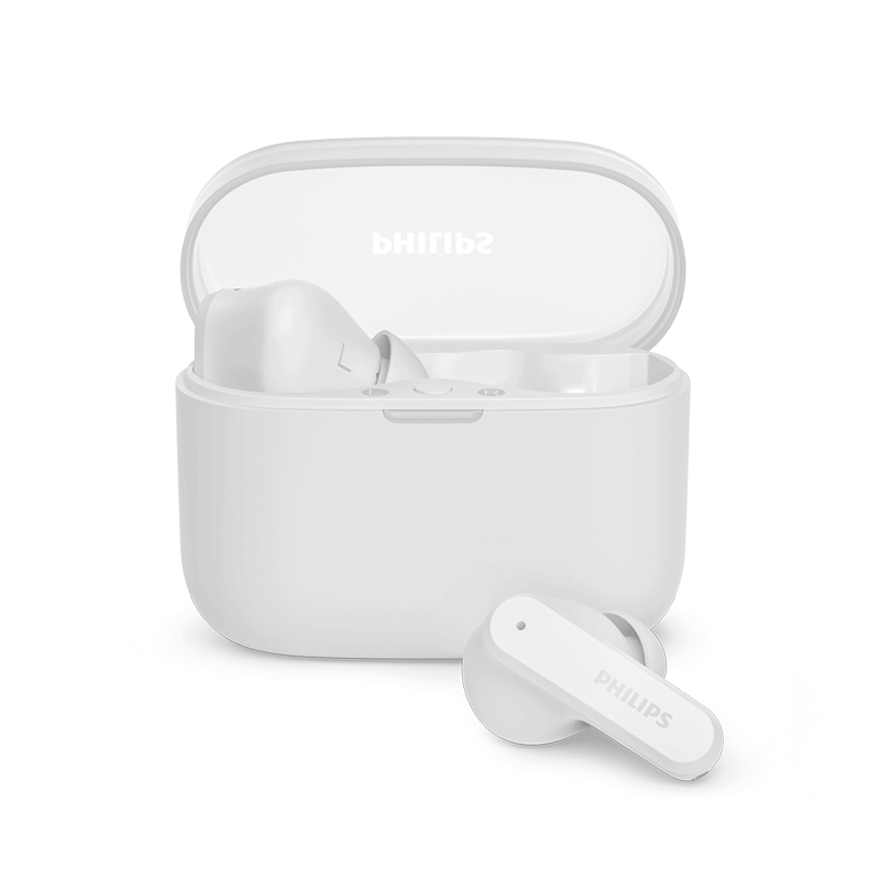 หูฟังไร้สาย PHILIPS TAT2000WT/97 บลูทูธ 5.4 ใช้งาน 32 ชั่วโมง สีขาว
