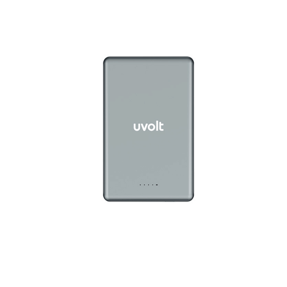 แบตเตอรี่สำรอง UVOLT EN1 5,000 MAH MAGNET WIRELESS สีดำ_1