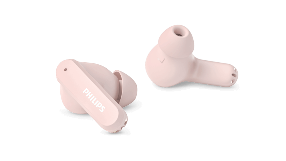 หูฟังไร้สาย PHILIPS TAT2000PK/97 บลูทูธ 5.4 ใช้งาน 32 ชั่วโมง สีชมพู