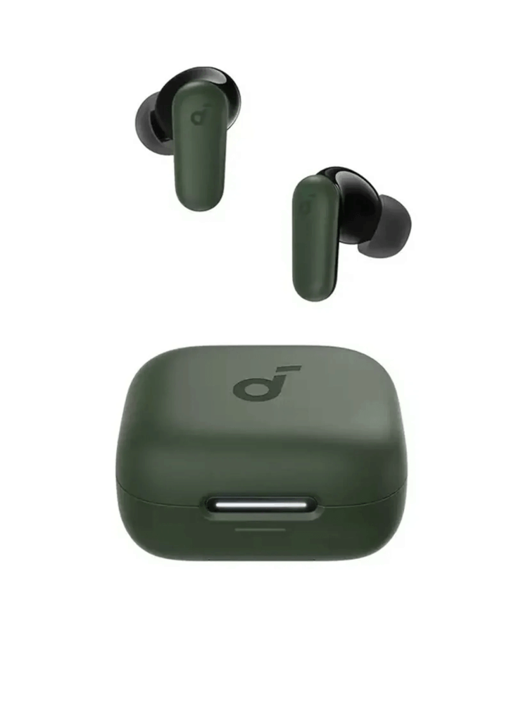 หูฟังไร้สาย Soundcore A3959H61 R50i NC ANC 4 ไมค์ 10/45 ชม. IPX54 สีเขียว