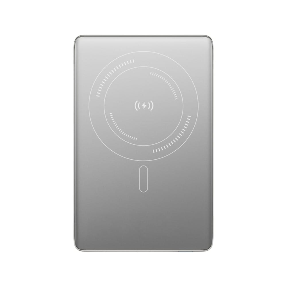 แบตเตอรี่สำรอง UVOLT UVP05W-02 (UP0501) 5,000MAH ชาร์จไร้สาย แม่เหล็ก รองรับ 3C สีเทา