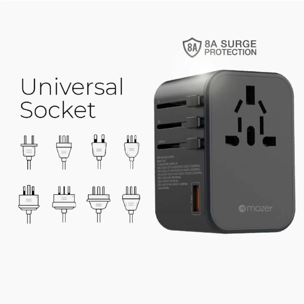 หัวแปลงปลั๊กไฟ MAZER M-IFTRAVEL165PD รองรับชาร์จเร็ว 65 วัตต์_2