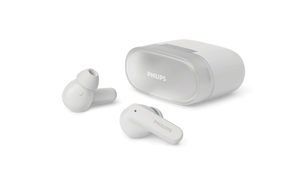 หูฟังไร้สาย PHILIPS TAT2000WT/97 บลูทูธ 5.4 ใช้งาน 32 ชั่วโมง สีขาว