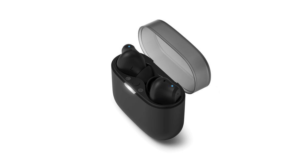 หูฟังไร้สาย PHILIPS TAT2000BK/97 บลูทูธ 5.4 ใช้งาน 32 ชั่วโมง สีดำ