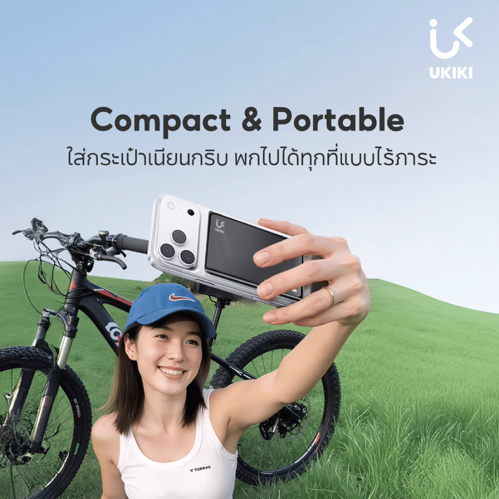 แบตเตอรี่สำรอง 5000MAH UKIKI KW5 POWER BANK ชาร์จไร้สาย PD20W รองรับ CCC (สีดำ)_3