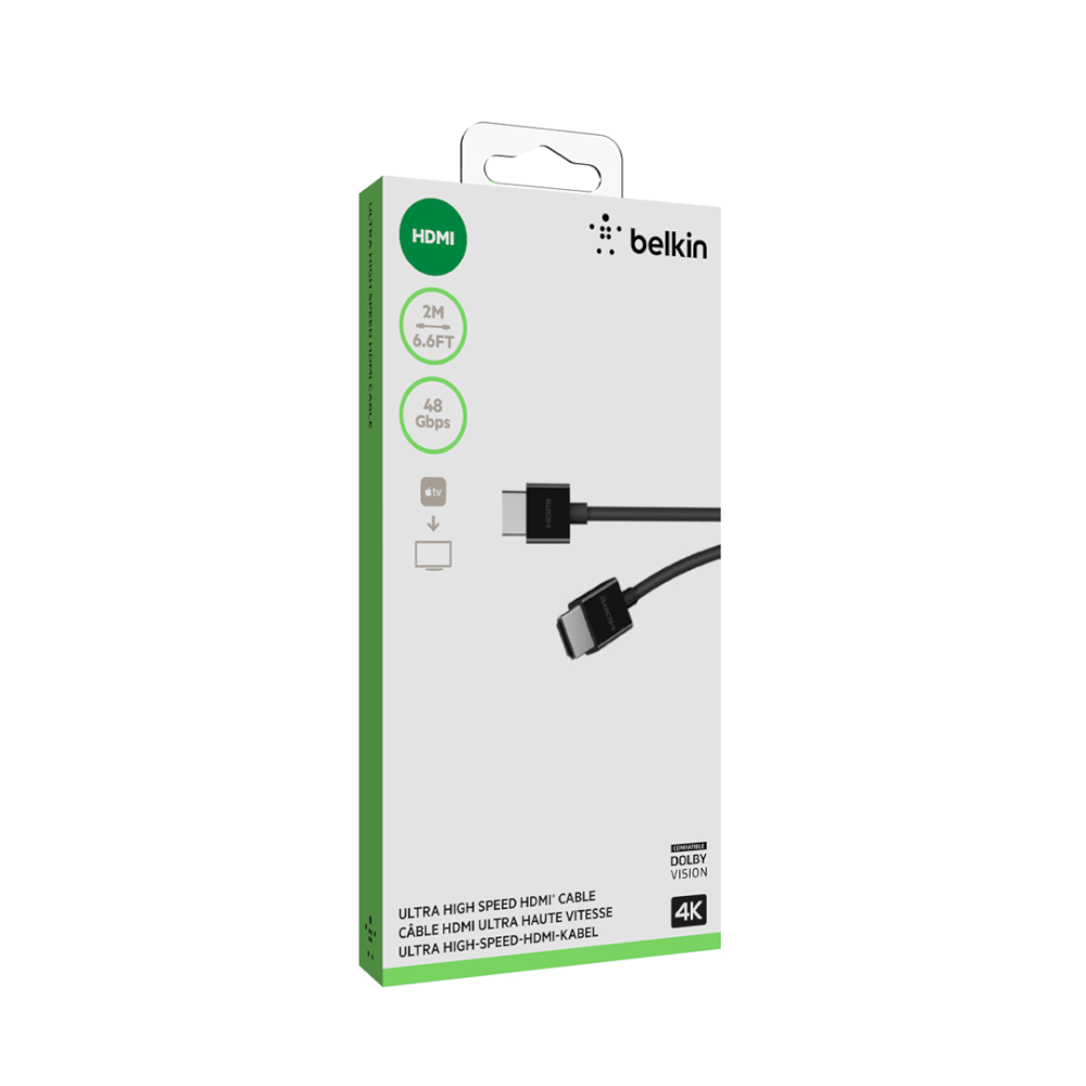 สาย HDMI 2.1 8K BELKIN AV10175 2 เมตร สีดำ