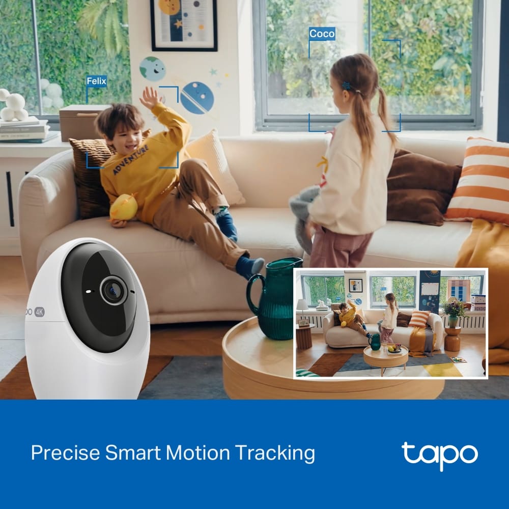 กล้องวงจรปิดภายใน 4K TP-LINK TAPO C260 PAN/TILT AI HOME SECURITY WI-FI CAMERA