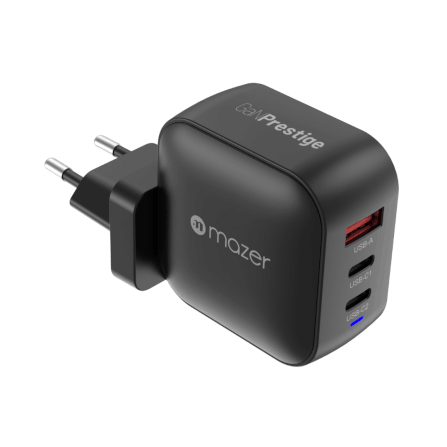 หัวชาร์จ MAZER M-G70W-V5-BK กำลังไฟ 70 วัตต์ สีดำ_0