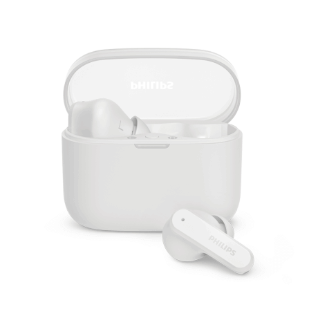 หูฟังไร้สาย PHILIPS TAT2000WT/97 บลูทูธ 5.4 ใช้งาน 32 ชั่วโมง สีขาว_0