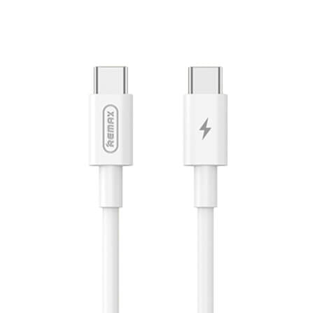 สายชาร์จ USB-C to USB-C REMAX RC-191aWHT PD 65W ยาว 1 เมตร สีขาว_0