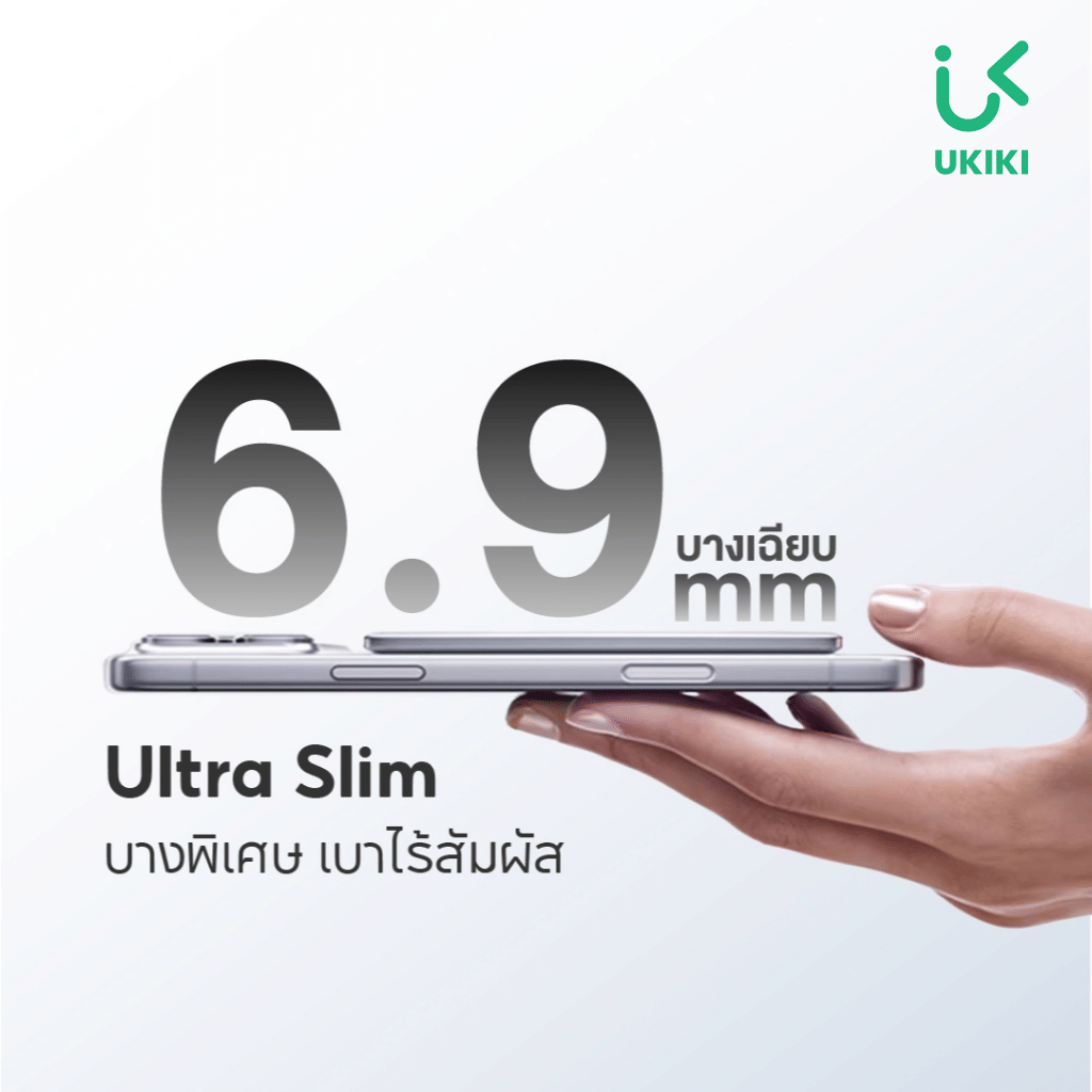 แบตเตอรี่สำรอง UKIKI KW5 5000MAH POWER BANK ชาร์จไร้สาย PD20W รองรับ CCC (สีขาว)_1