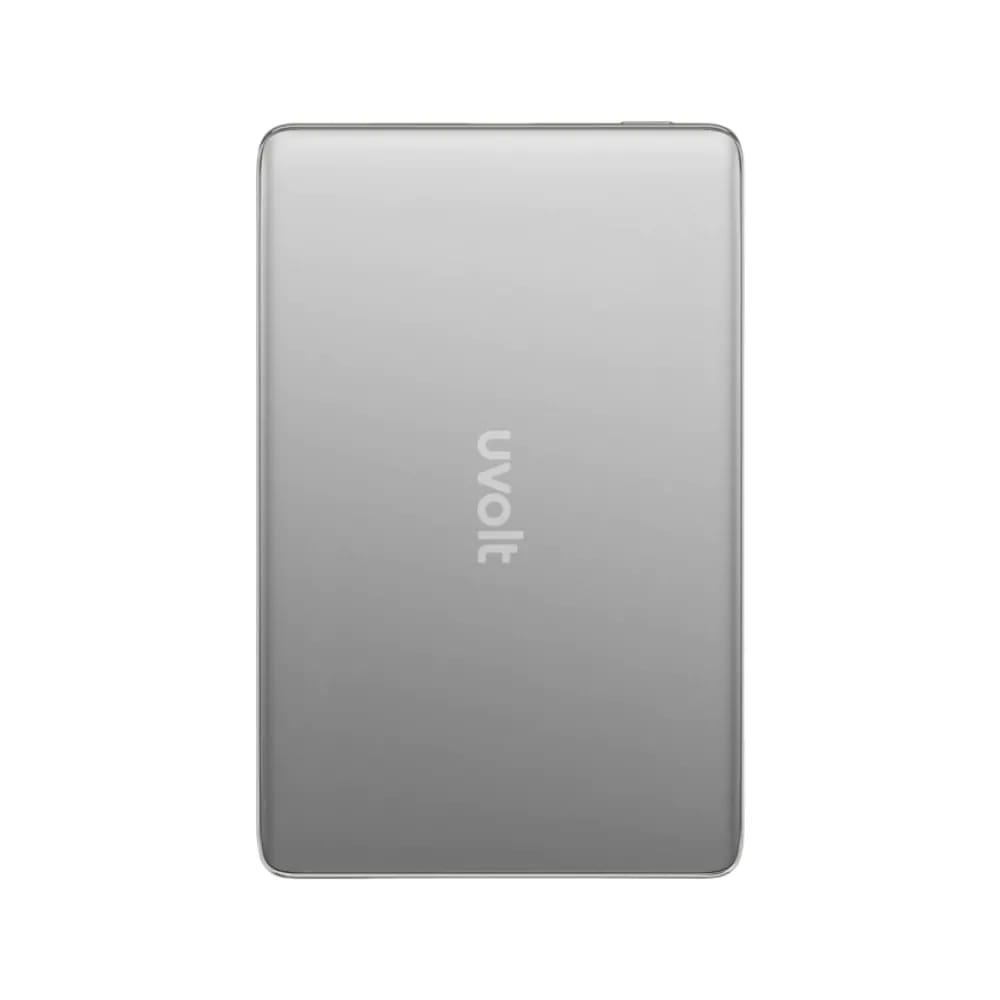 แบตเตอรี่สำรอง UVOLT UVP05W-02 (UP0501) 5,000MAH ชาร์จไร้สาย แม่เหล็ก รองรับ 3C สีเทา_2